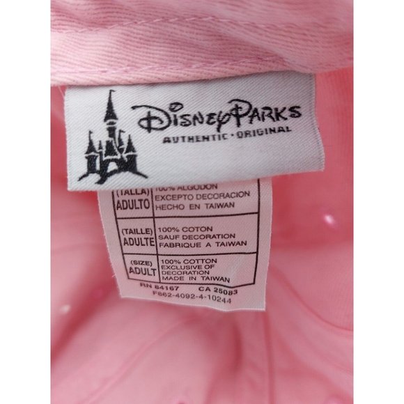 Disney Resort Pink Cap Hat Baseball Hat Disney World Hat Women’s Cap - Picture 6 of 7